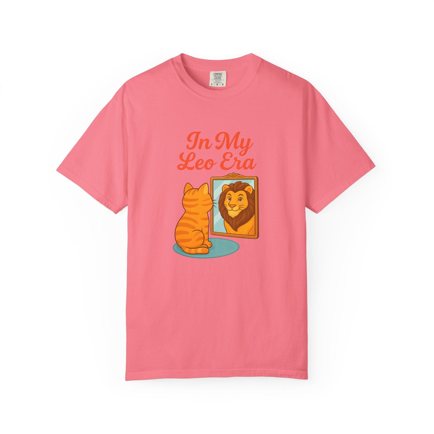In My Leo Era - Funny Cat and Lion Mirror Tee
