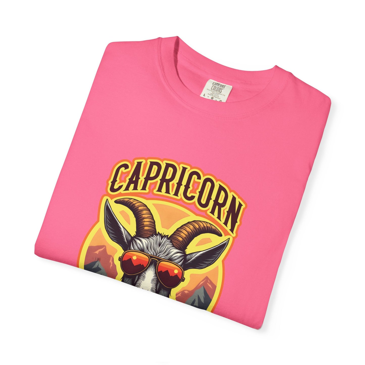 Capricorn The G.O.A.T – Mountain Majesty Zodiac Tee