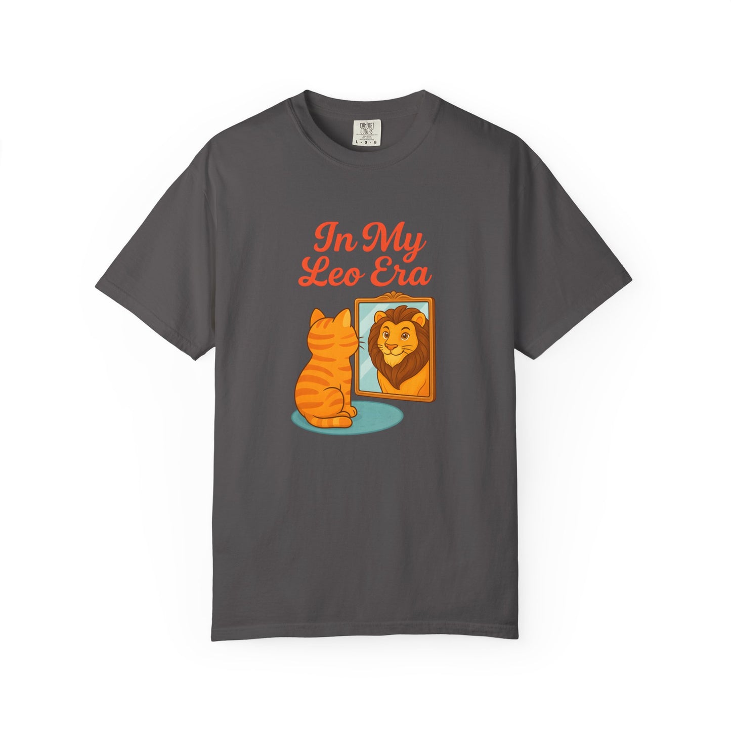 In My Leo Era - Funny Cat and Lion Mirror Tee