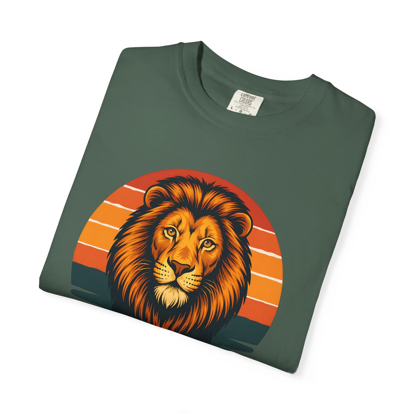 Leo Rules - Retro Rainbow Power Tee