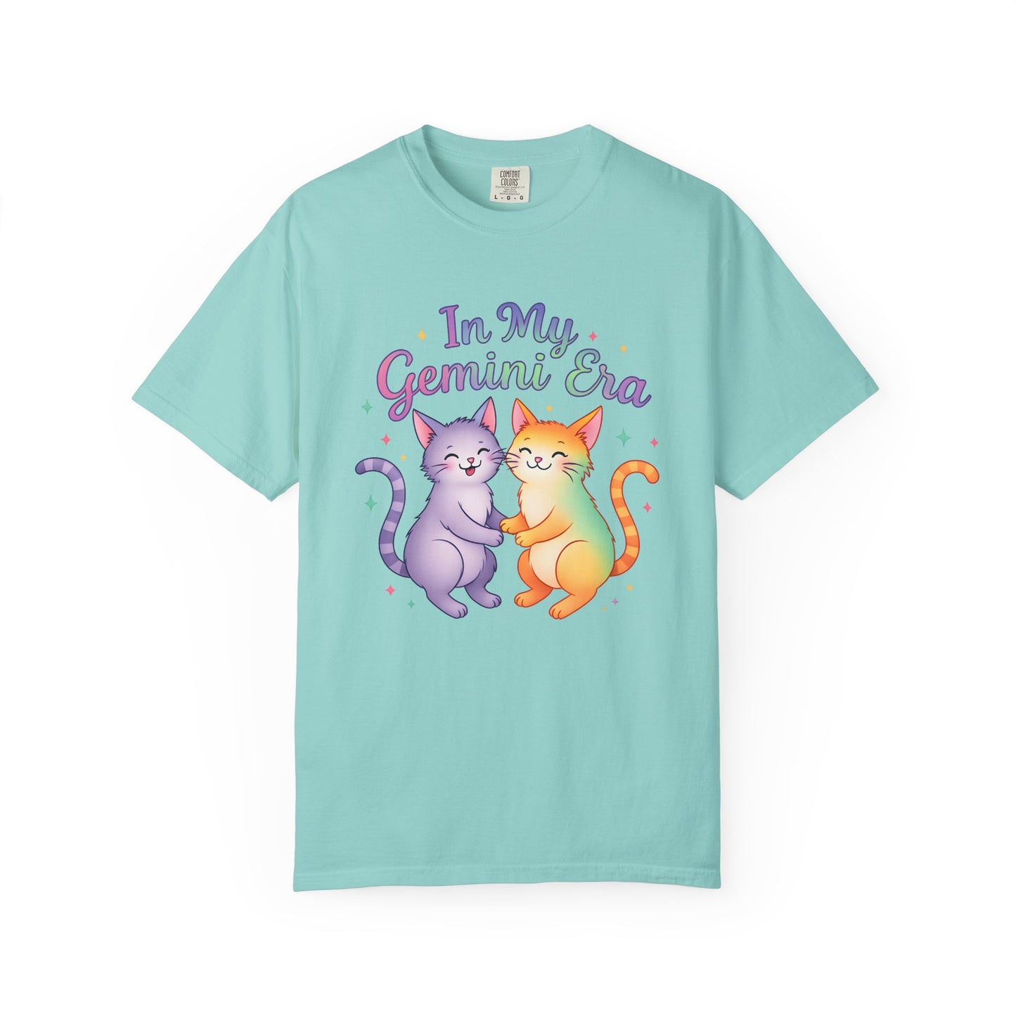 In My Gemini Era Tee – Colorful Cute Zodiac Shirt
