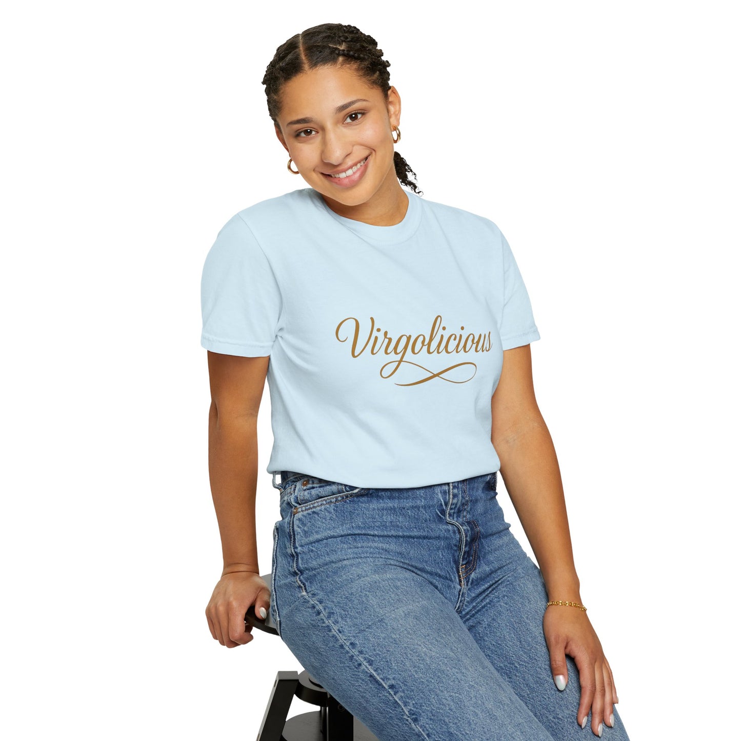 Virgolicious – Retro Script Virgo Tee