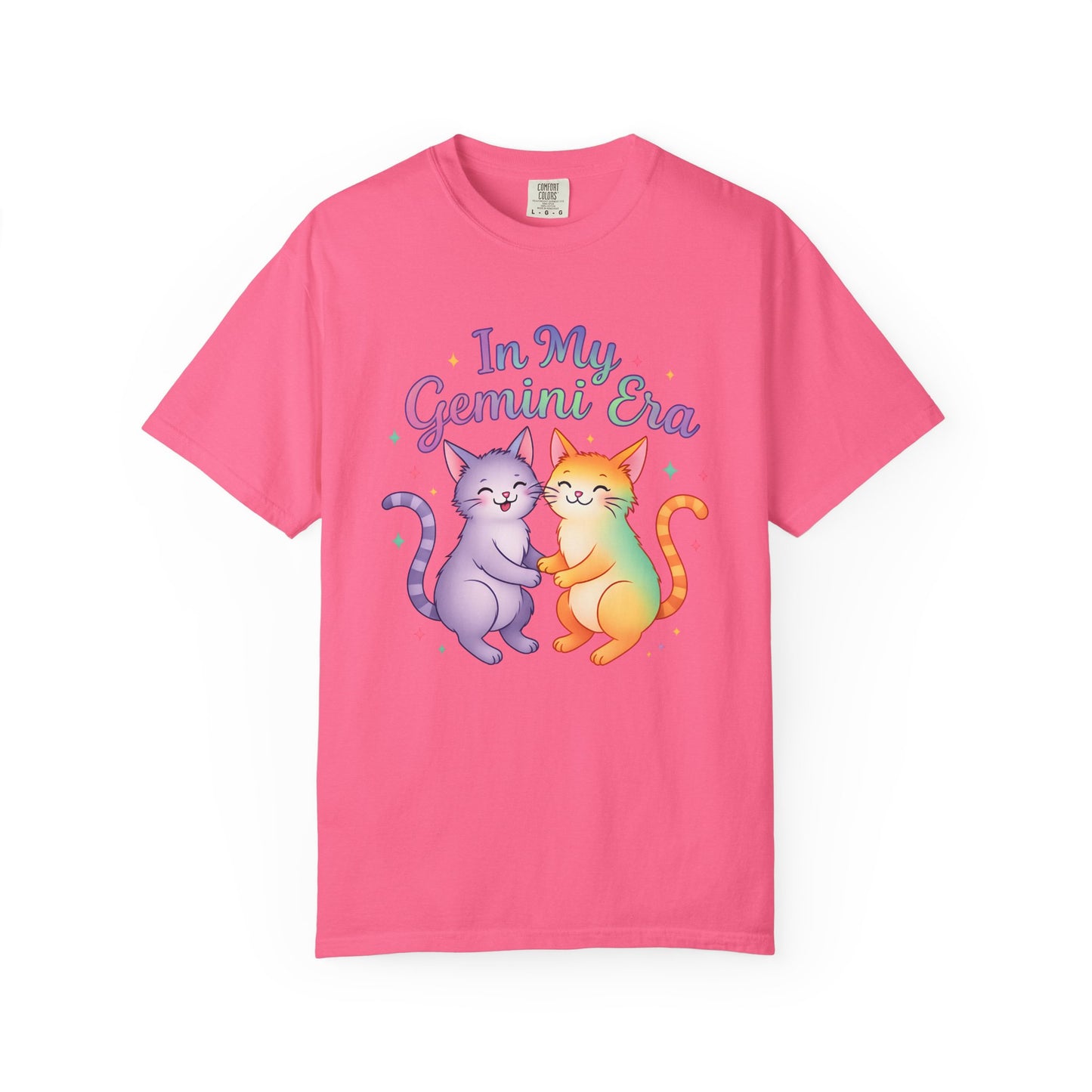 In My Gemini Era Tee – Colorful Cute Zodiac Shirt