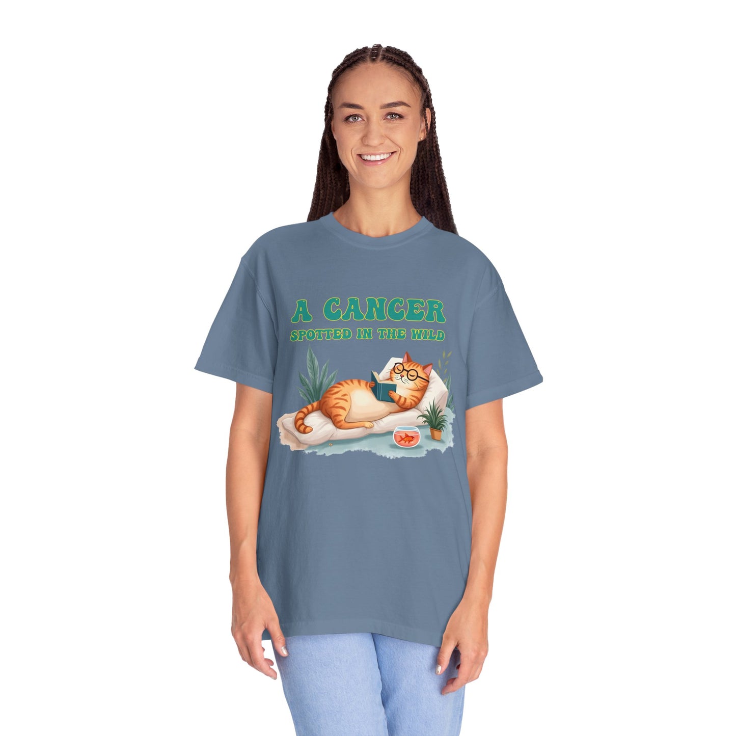 A Cancer Spotted in the Wild – Funny Zodiac Cat Tee