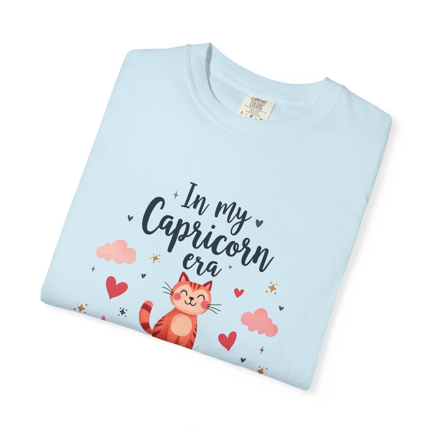 In My Capricorn Era – Cozy Cat Mountain Tee