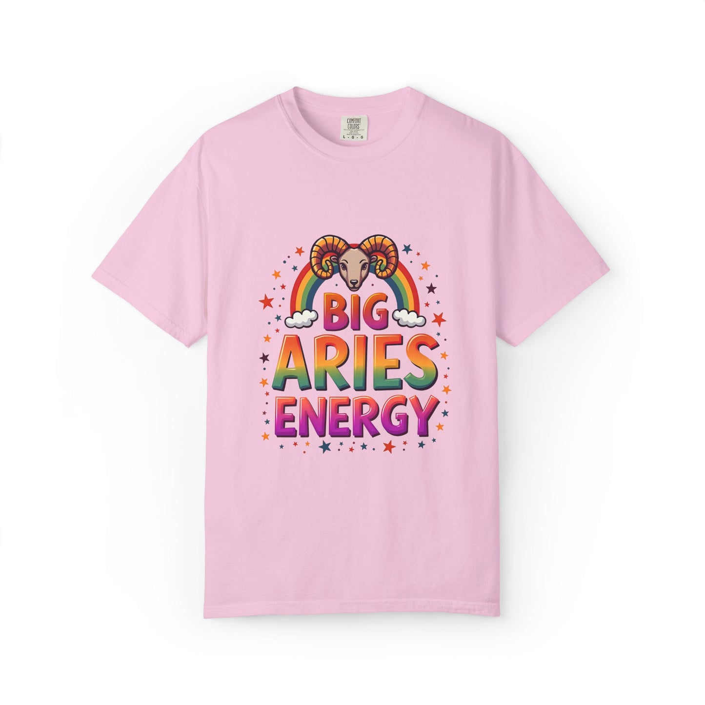 Big Aries Energy – Vibrant Zodiac Tee