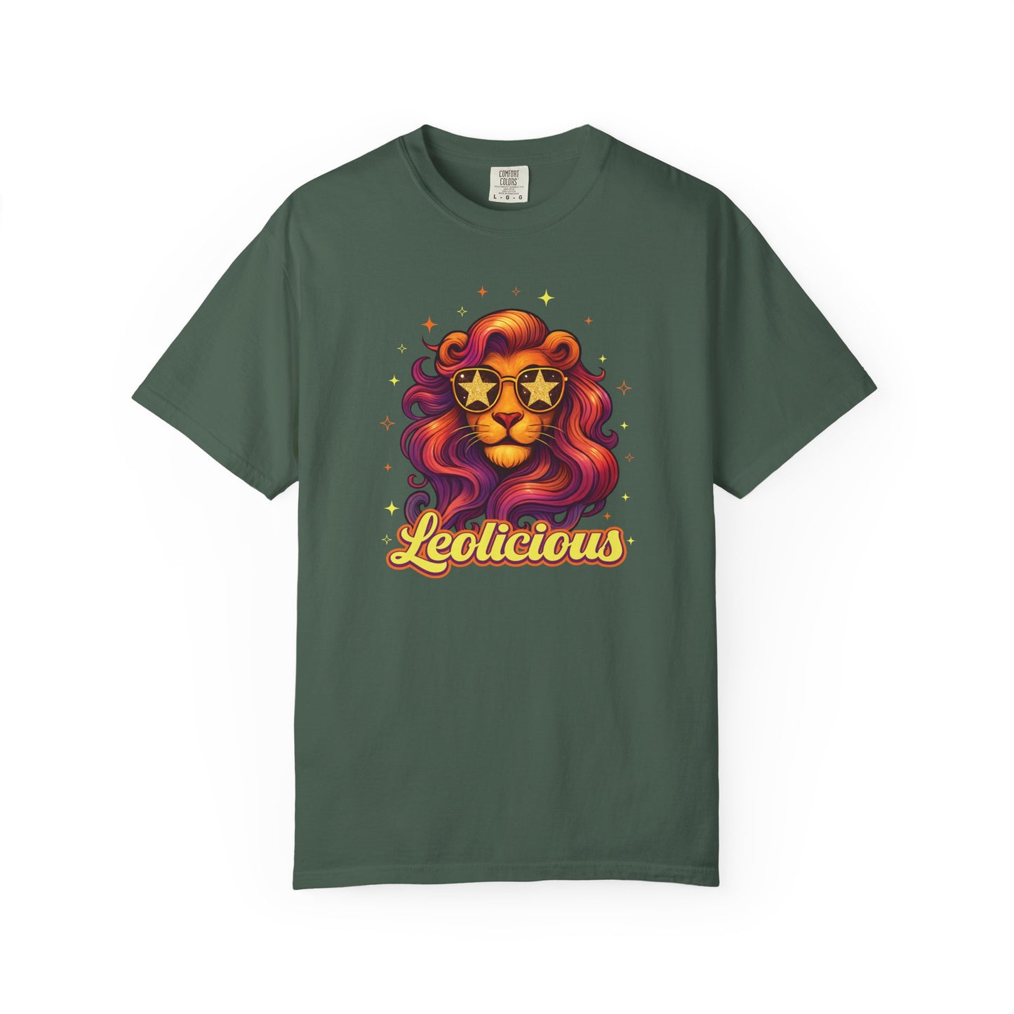 Leolicious Retro Lion Tee – Leo Zodiac Shirt