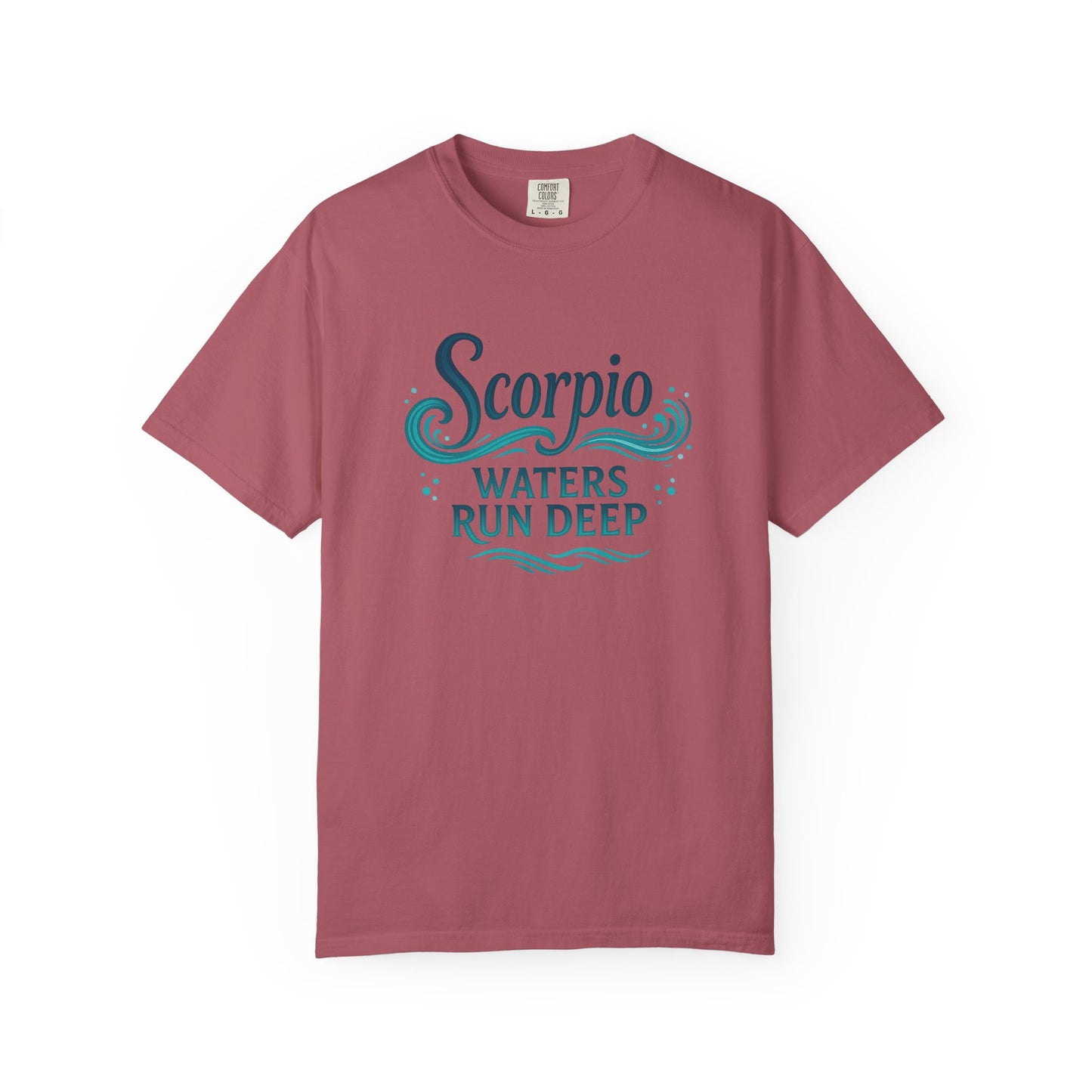 Scorpio Waters Run Deep – Colorful Tee Zodiac Shirt