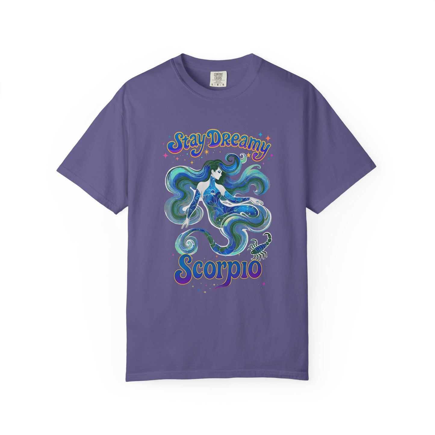 Stay Dreamy Scorpio – Mystical Mermaid Tee for the Celestial Siren