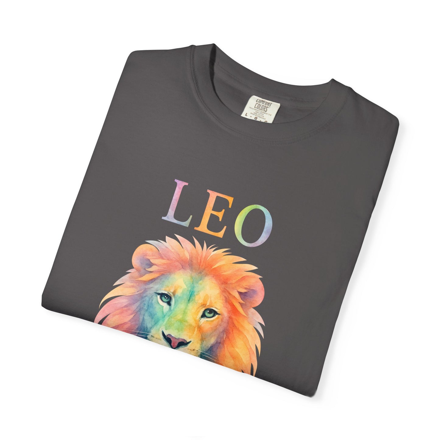 LEO Tee β Colorful Lion Zodiac Shirt