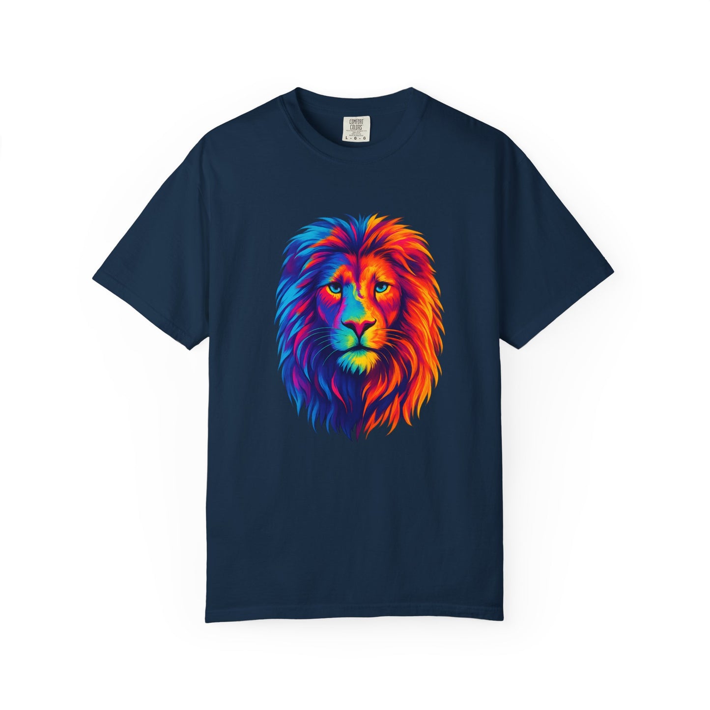 Rainbow Lion Tee – Vibrant & Fierce