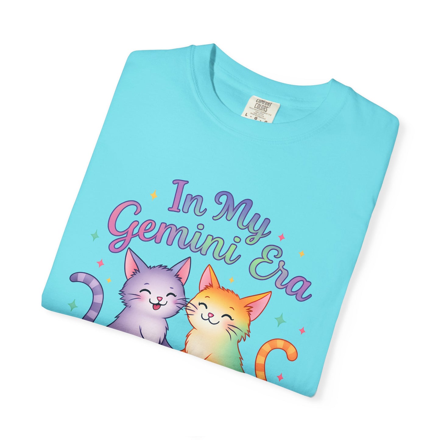 In My Gemini Era Tee – Colorful Cute Zodiac Shirt