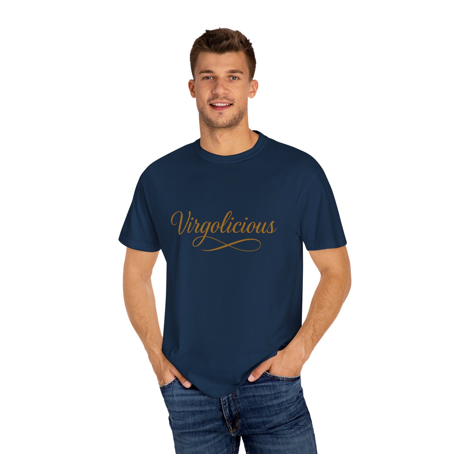 Virgolicious – Retro Script Virgo Tee