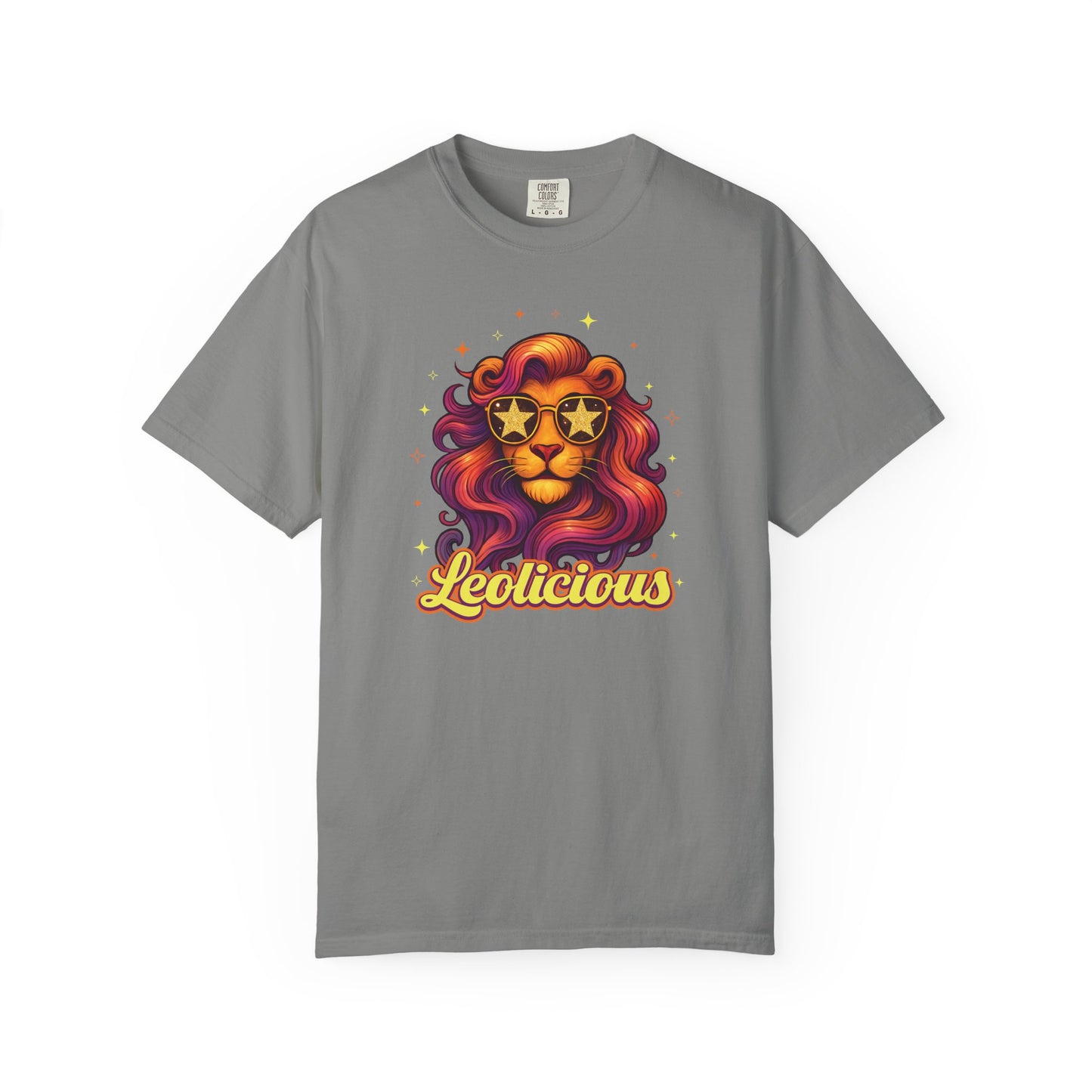 Leolicious Retro Lion Tee – Leo Zodiac Shirt