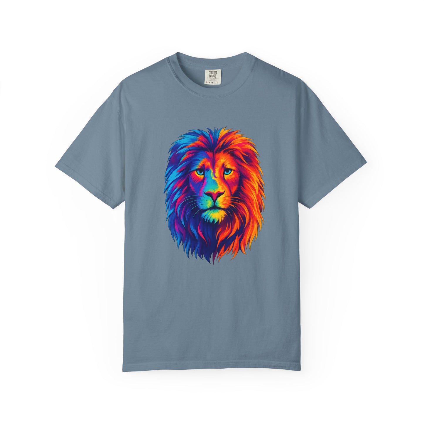 Rainbow Lion Tee – Vibrant & Fierce