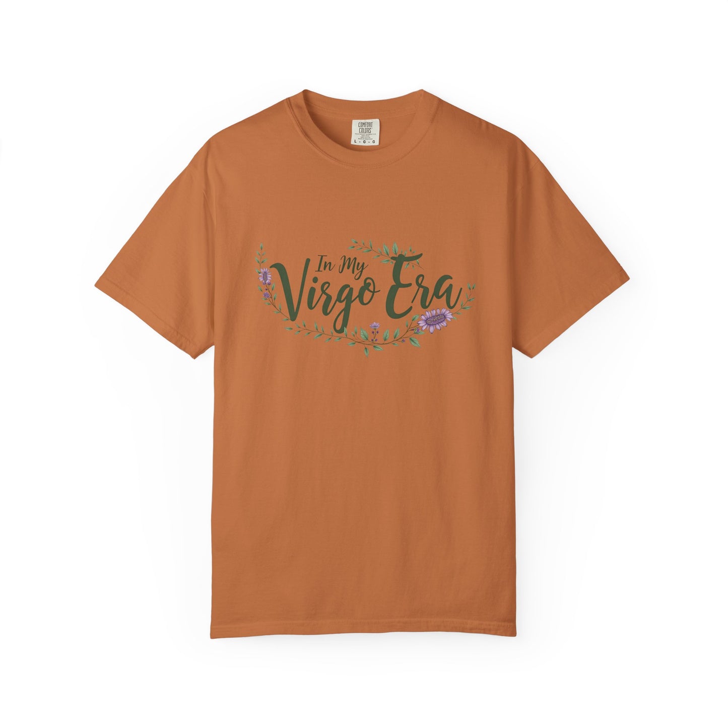 In My Virgo Era β Pretty Floral Zodiac Tee