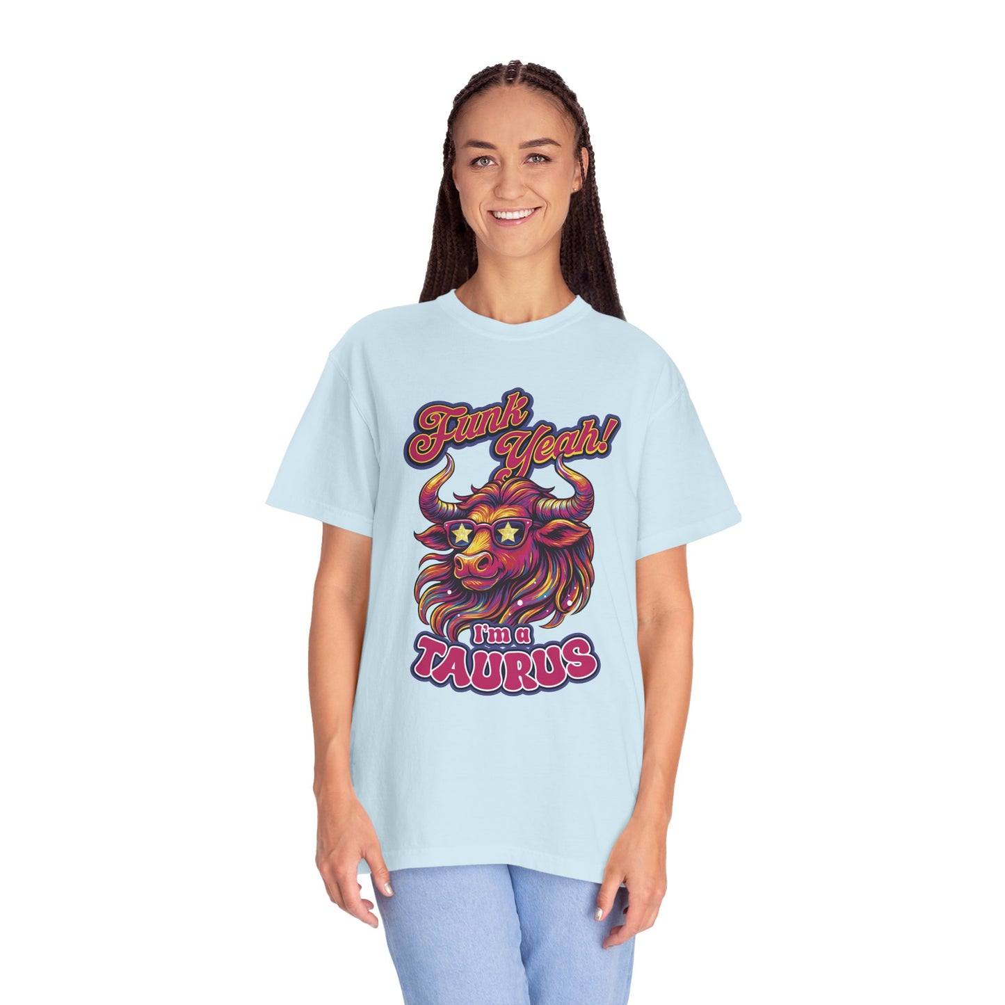 Funk Yeah I’m a Taurus Retro Tee – Multicolor Zodiac Shirt