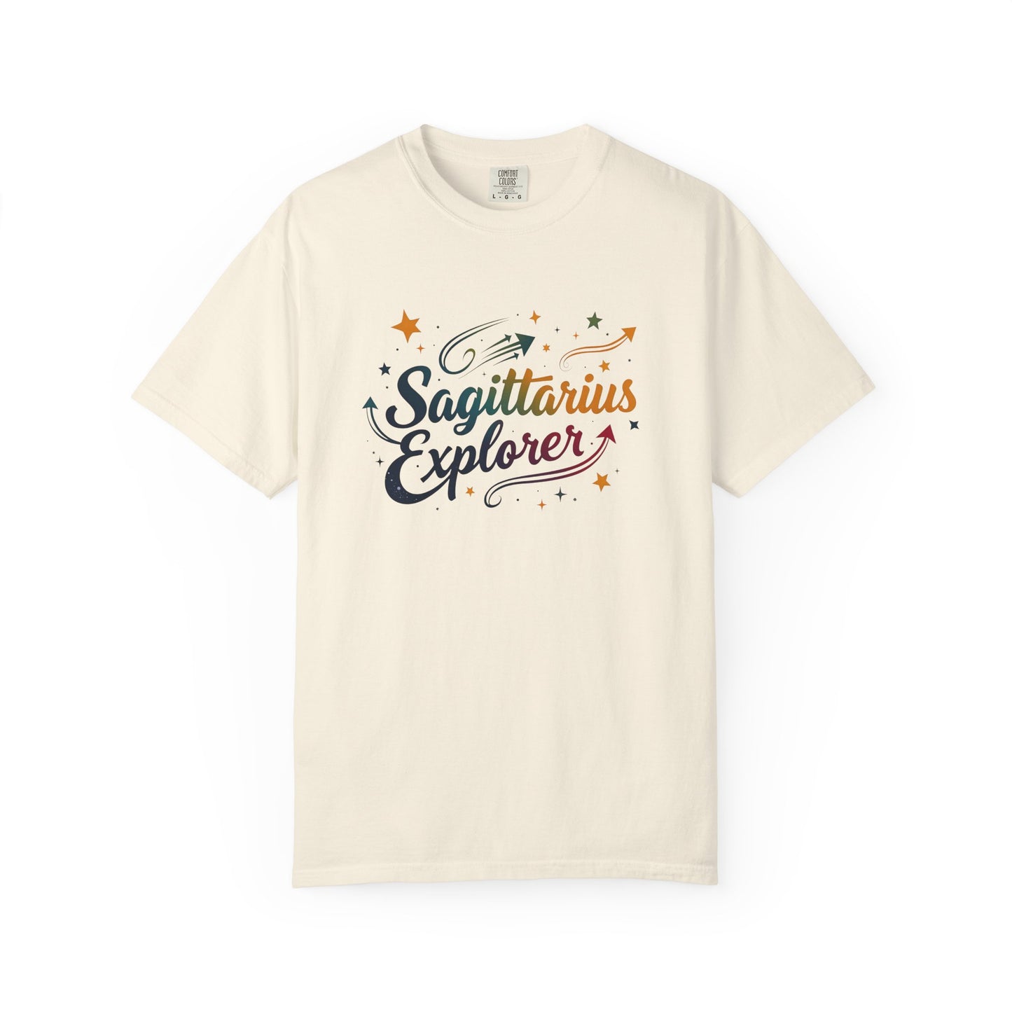 Sagittarius Explorer – Colorful Tee Zodiac Shirt
