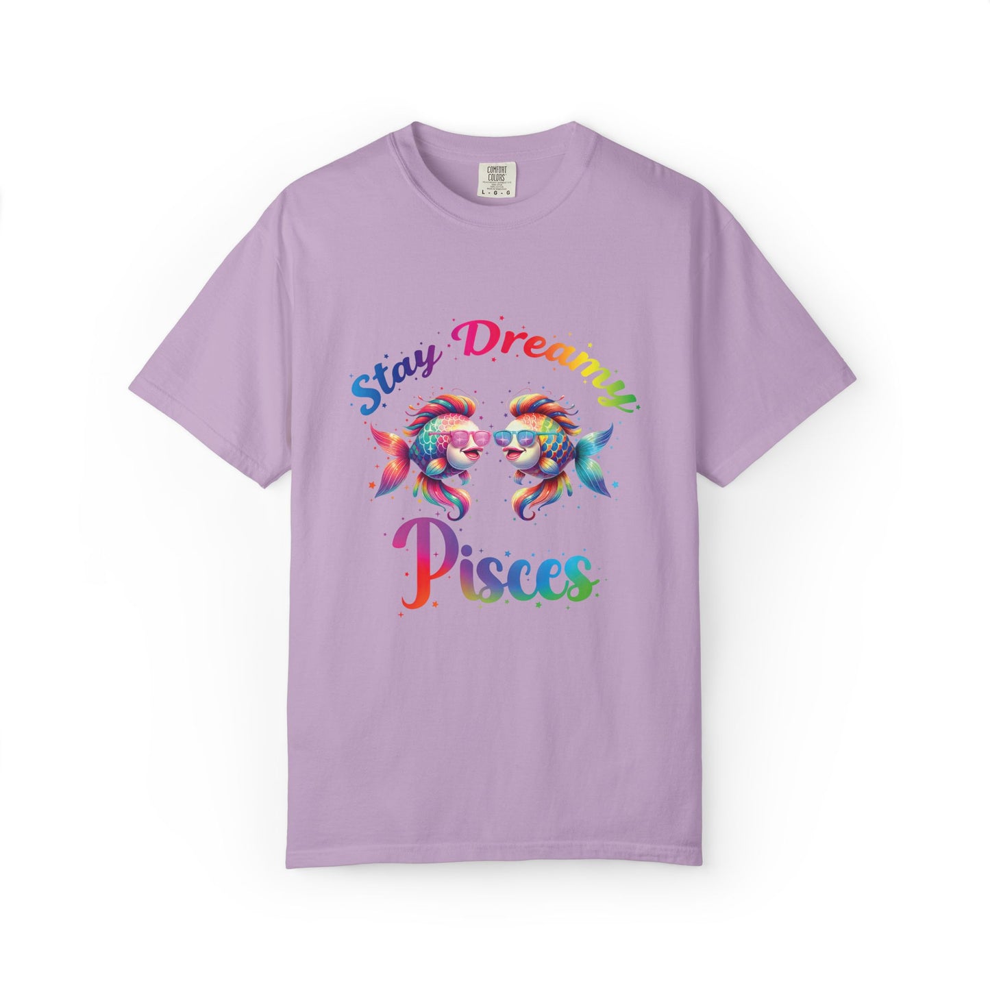 Stay Dreamy Pisces Tee β Rainbow Colorful Zodiac Shirt