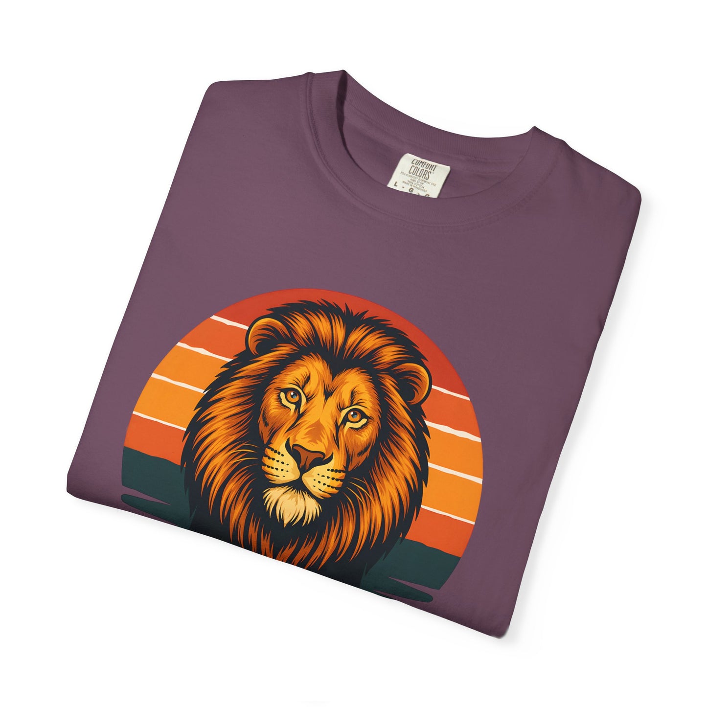 Leo Rules - Retro Rainbow Power Tee