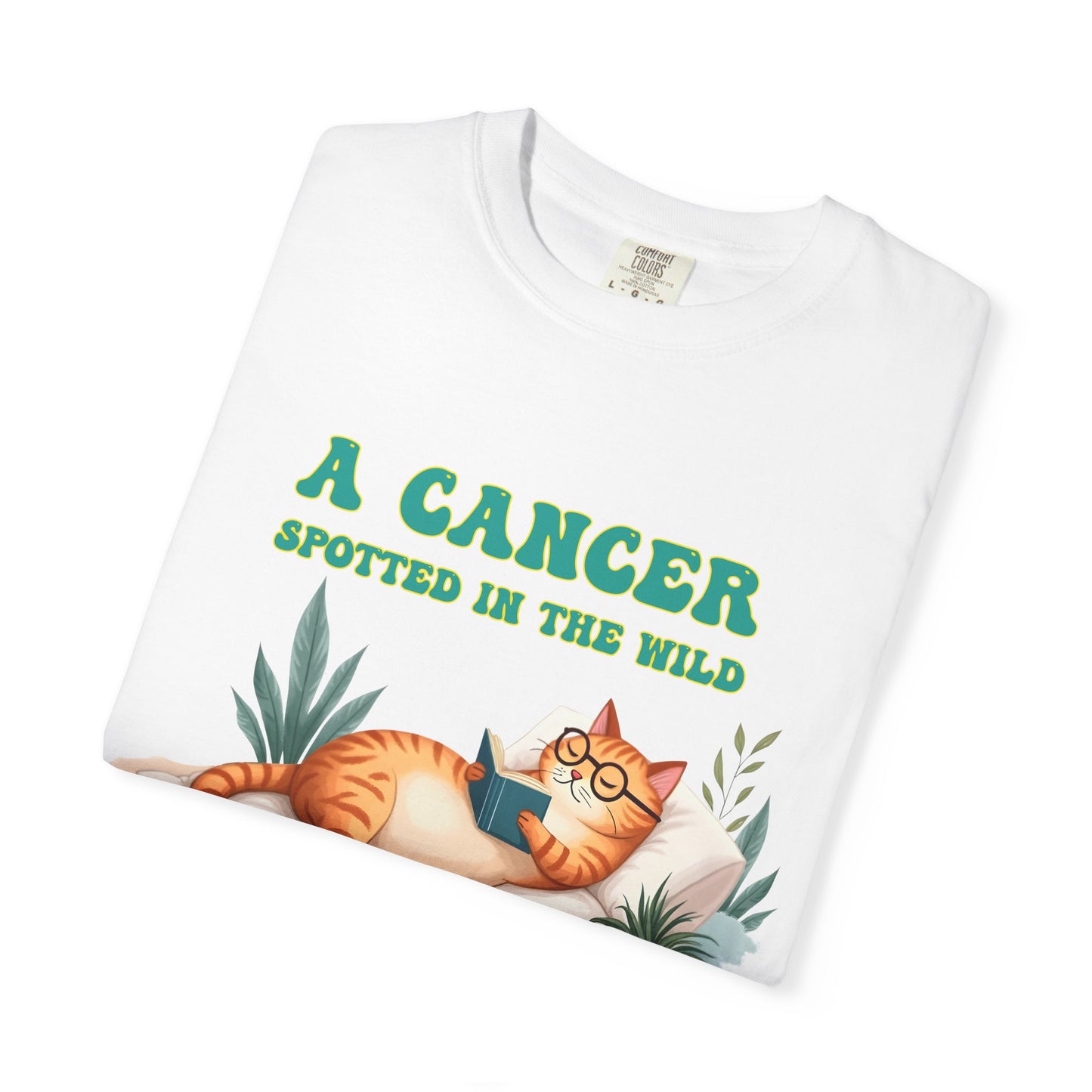 A Cancer Spotted in the Wild – Funny Zodiac Cat Tee