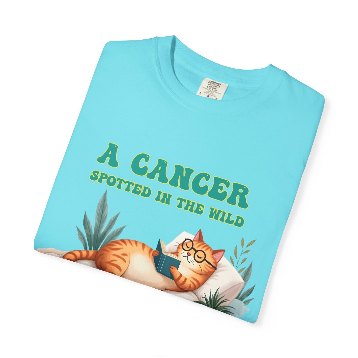 A Cancer Spotted in the Wild – Funny Zodiac Cat Tee