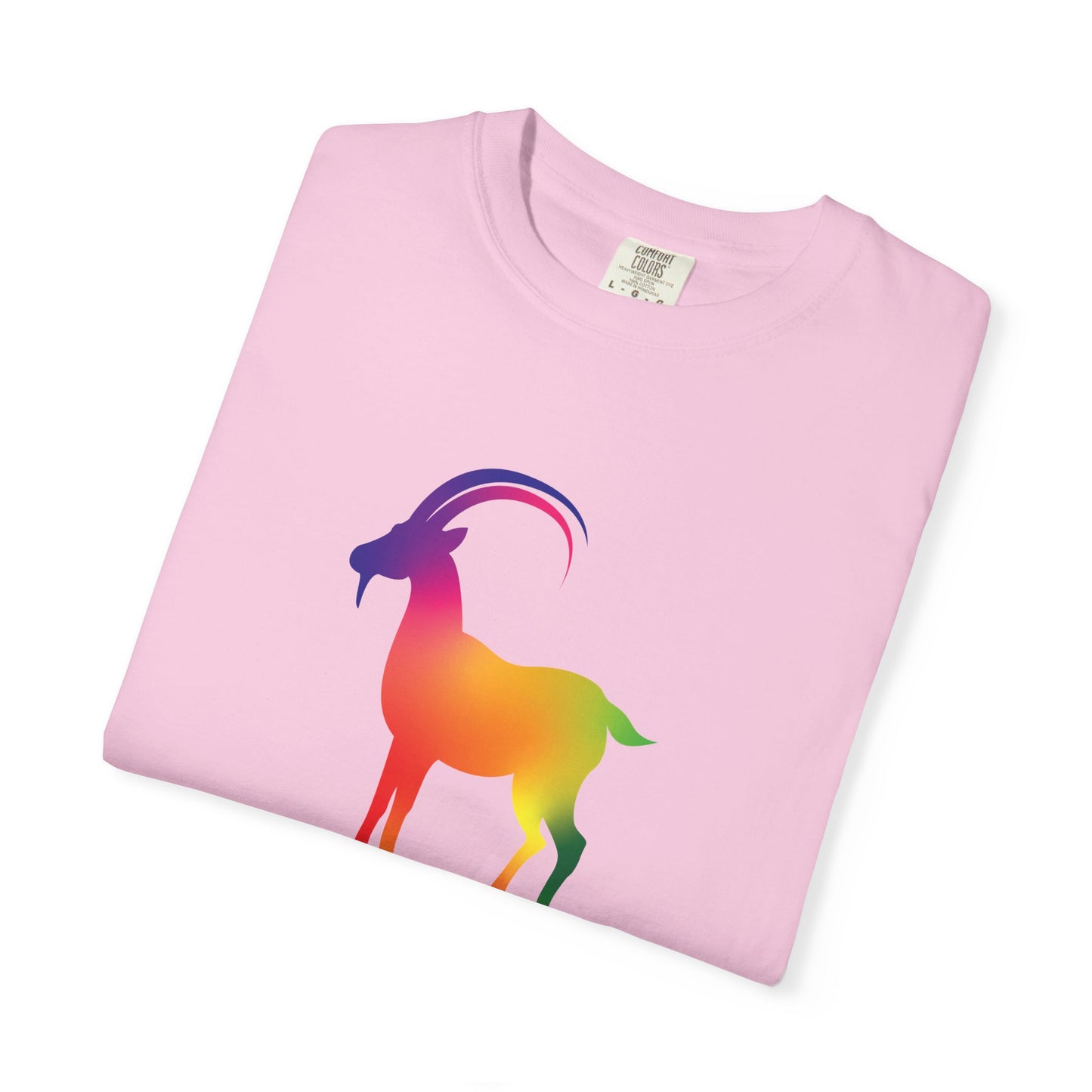 Capricorn β Rainbow Gradient Zodiac Goat Tee