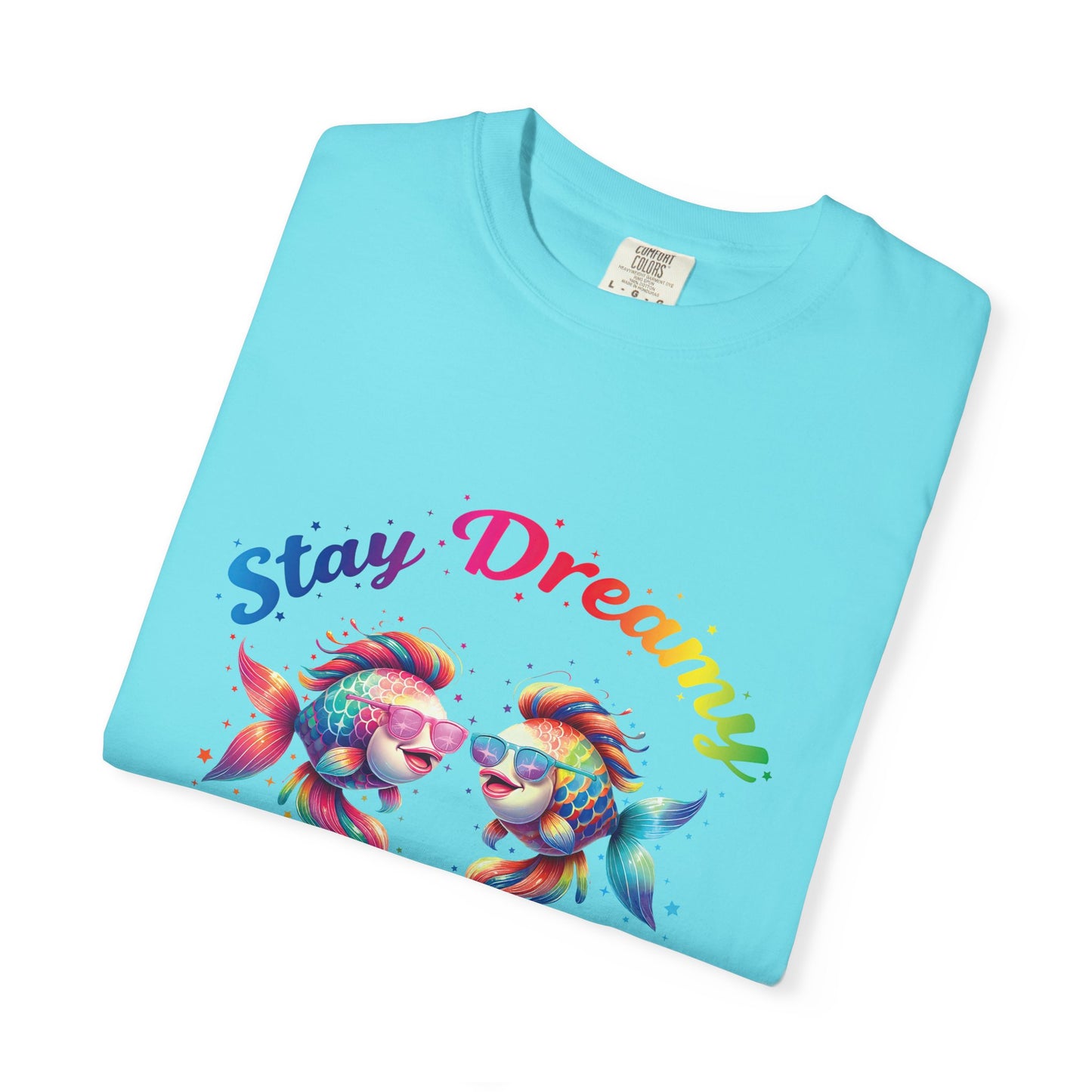 Stay Dreamy Pisces Tee β Rainbow Colorful Zodiac Shirt