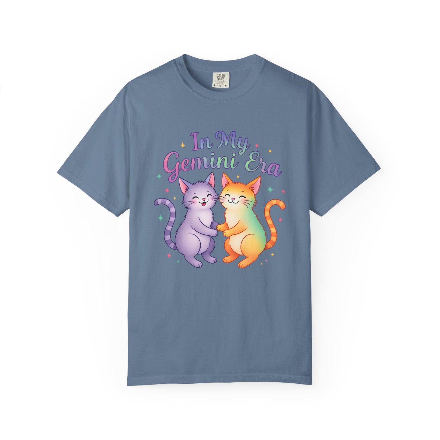 In My Gemini Era Tee – Colorful Cute Zodiac Shirt