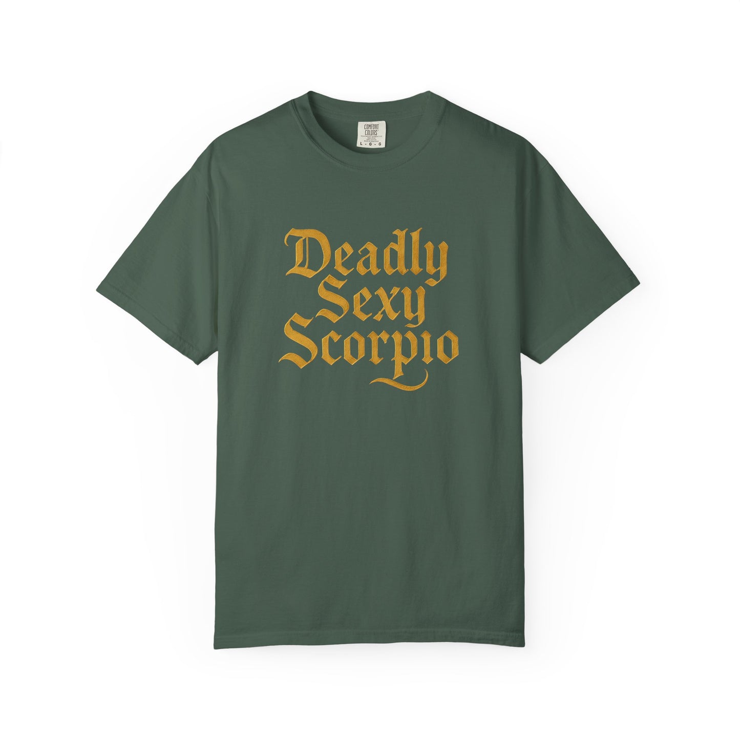 Deadly Sexy Scorpio Tee β Wicked Zodiac Shirt