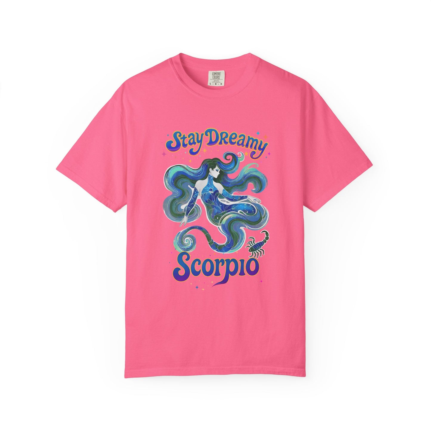 Stay Dreamy Scorpio – Mystical Mermaid Tee for the Celestial Siren