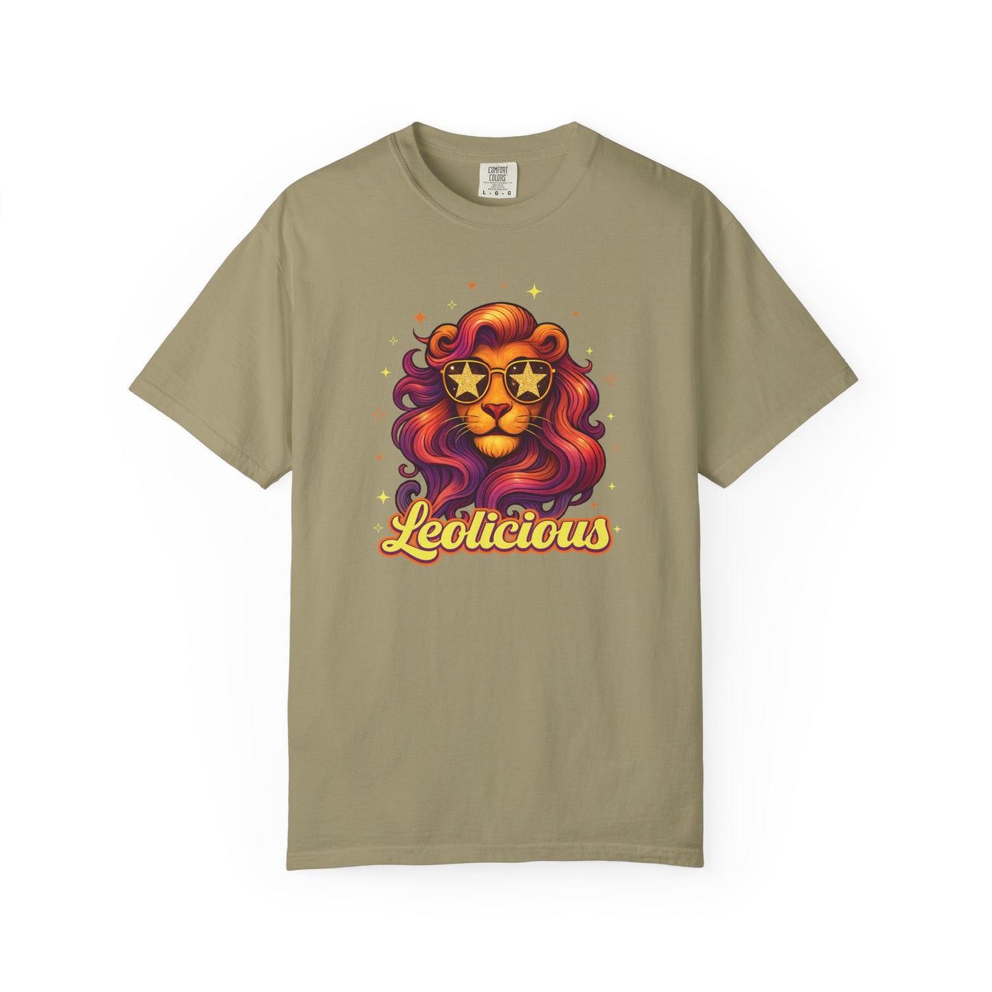 Leolicious Retro Lion Tee – Leo Zodiac Shirt