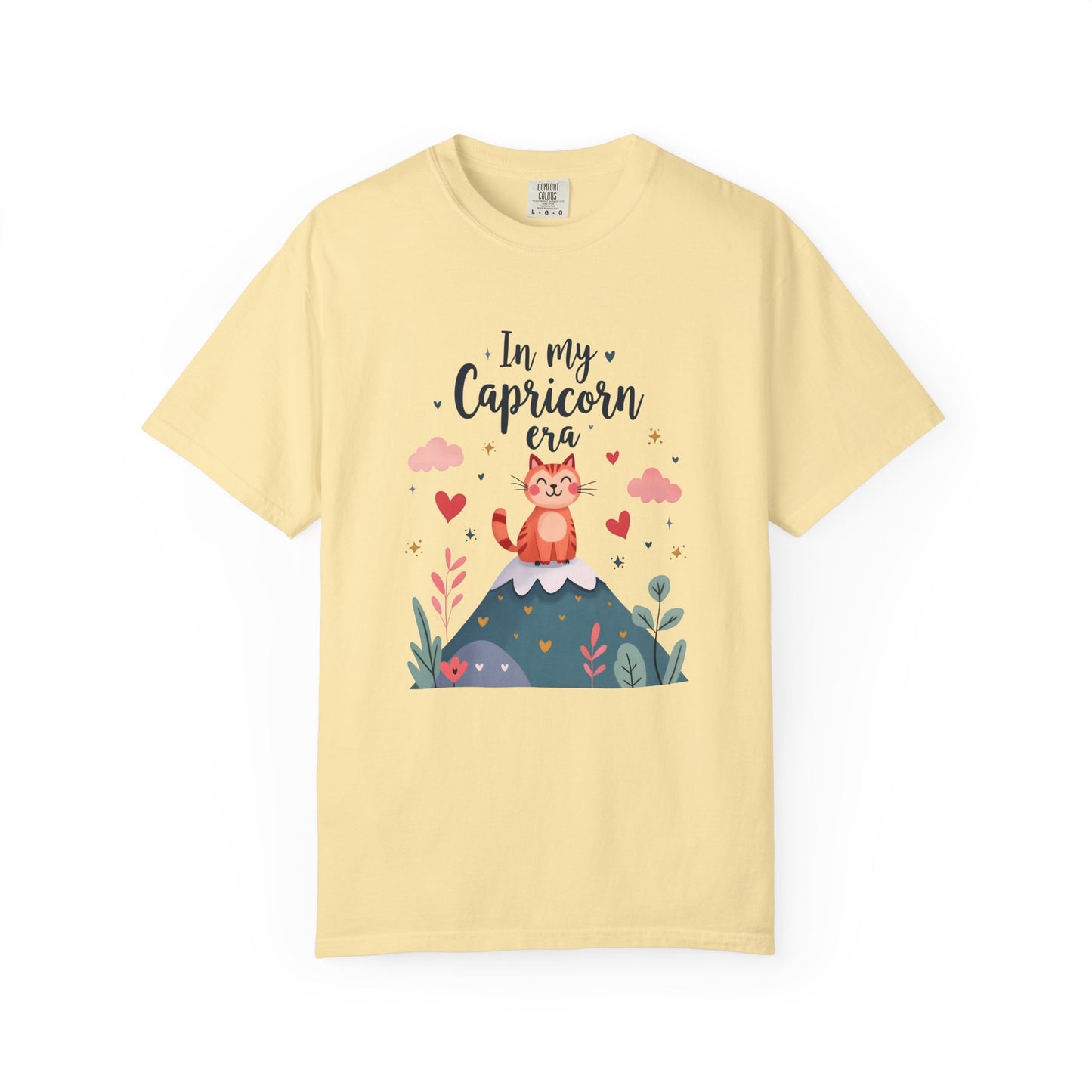 In My Capricorn Era – Cozy Cat Mountain Tee