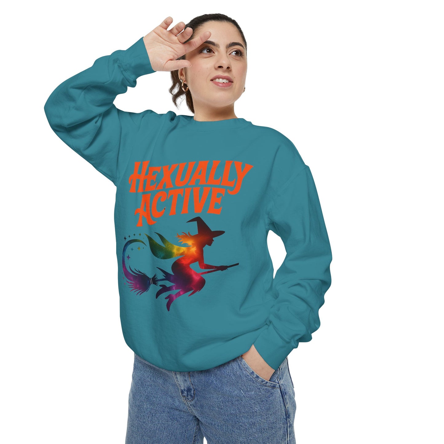 Hexually Active Sweatshirt – Retro Witch Pullover
