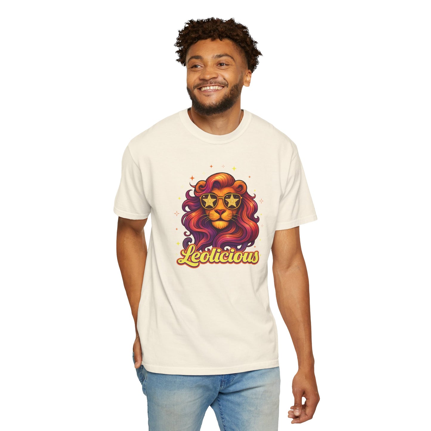 Leolicious Retro Lion Tee – Leo Zodiac Shirt