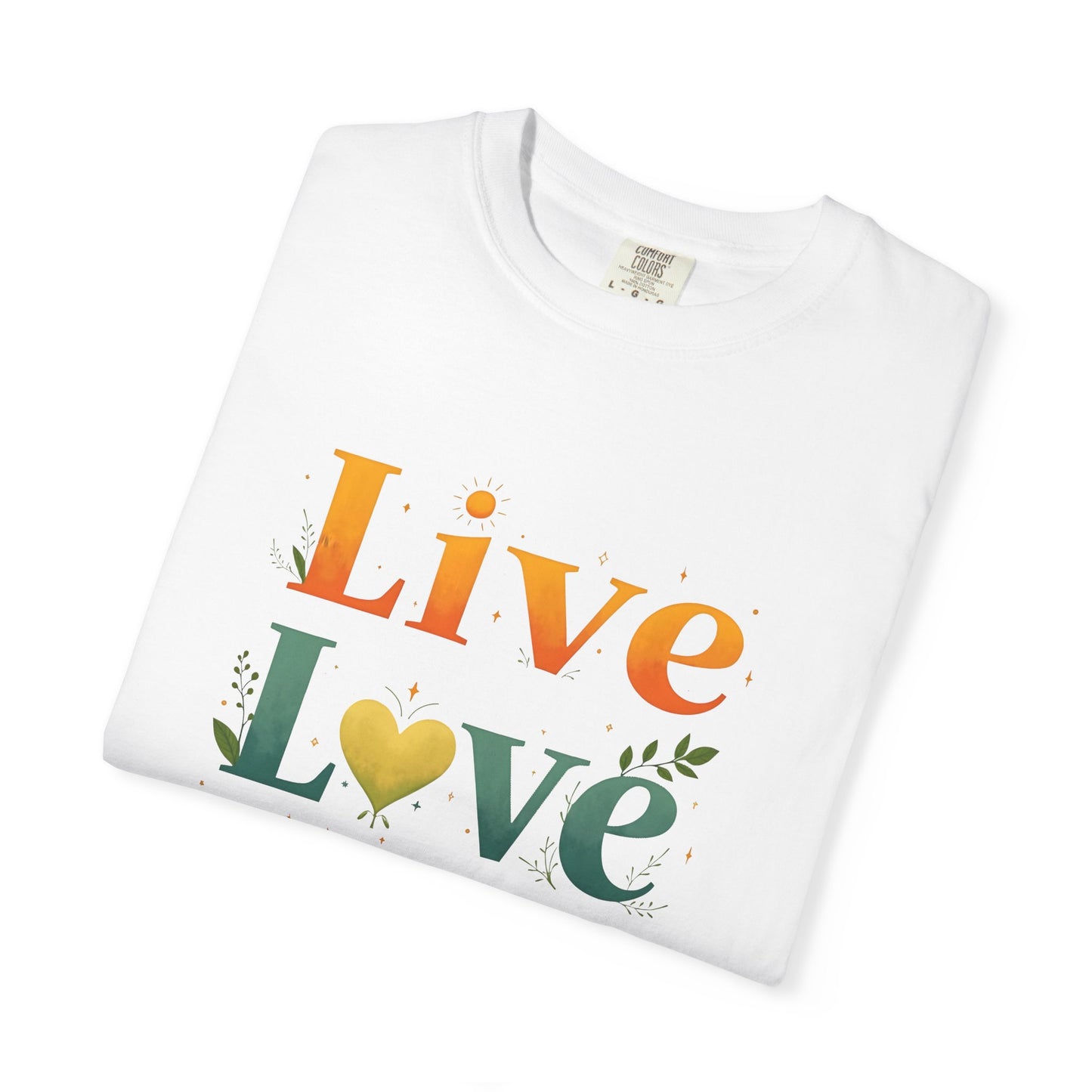 Live Love Libra Tee β Colorful Zodiac Shirt