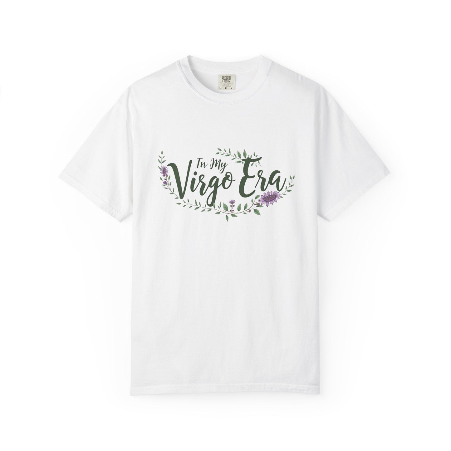 In My Virgo Era β Pretty Floral Zodiac Tee