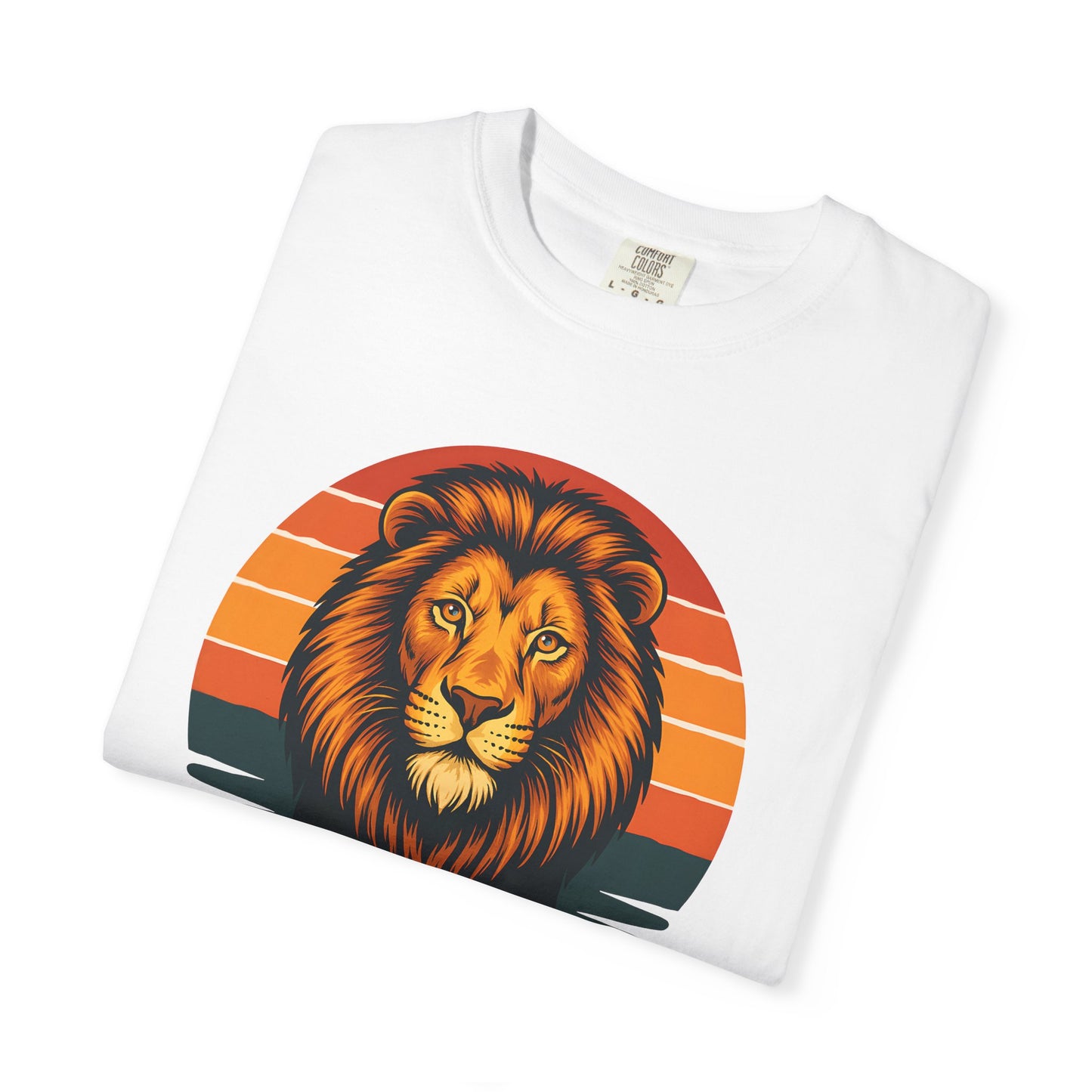 Leo Rules - Retro Rainbow Power Tee