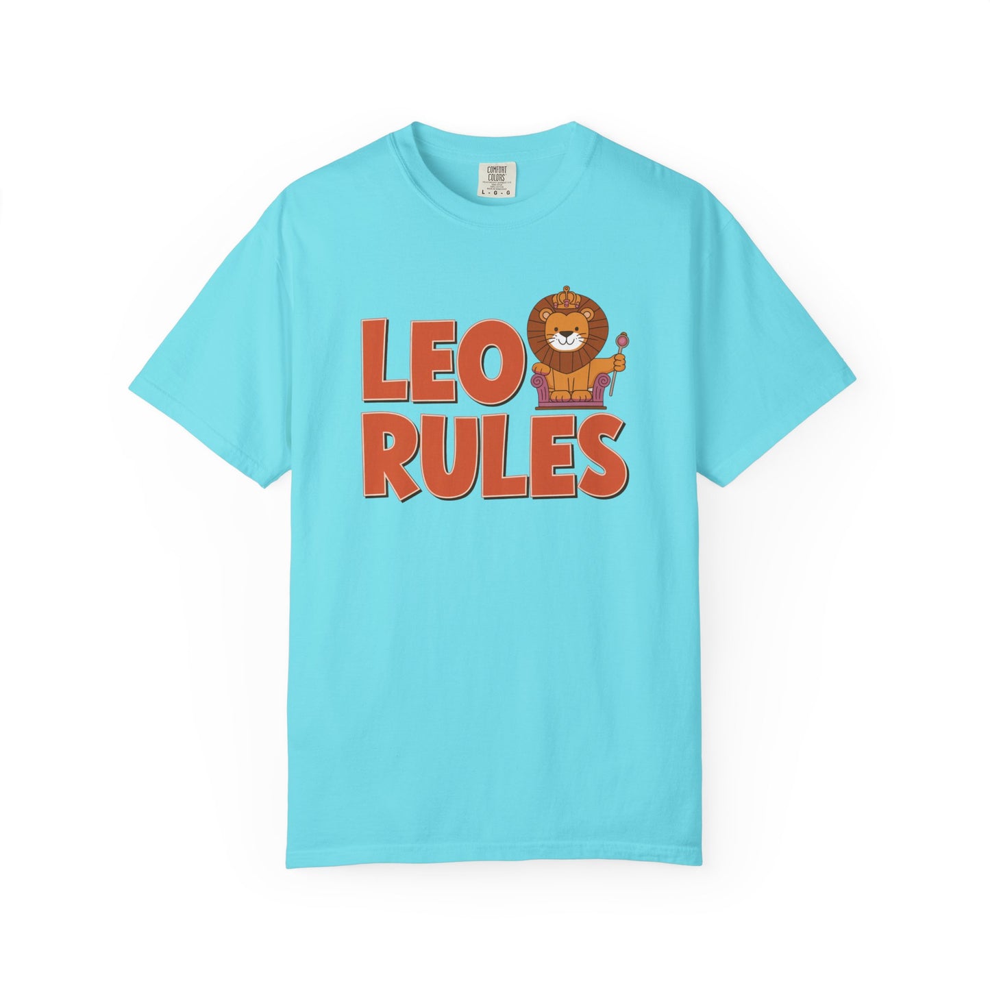 Leo Rules Tee – Funny Zodiac Shirt