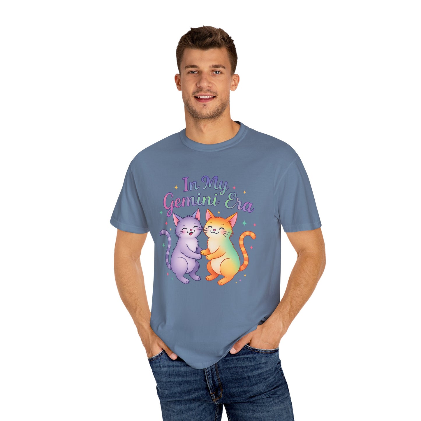 In My Gemini Era Tee – Colorful Cute Zodiac Shirt