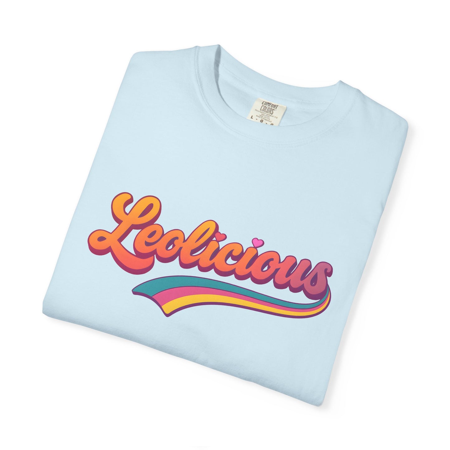 Leolicious β Retro Groovy Leo Zodiac Tee
