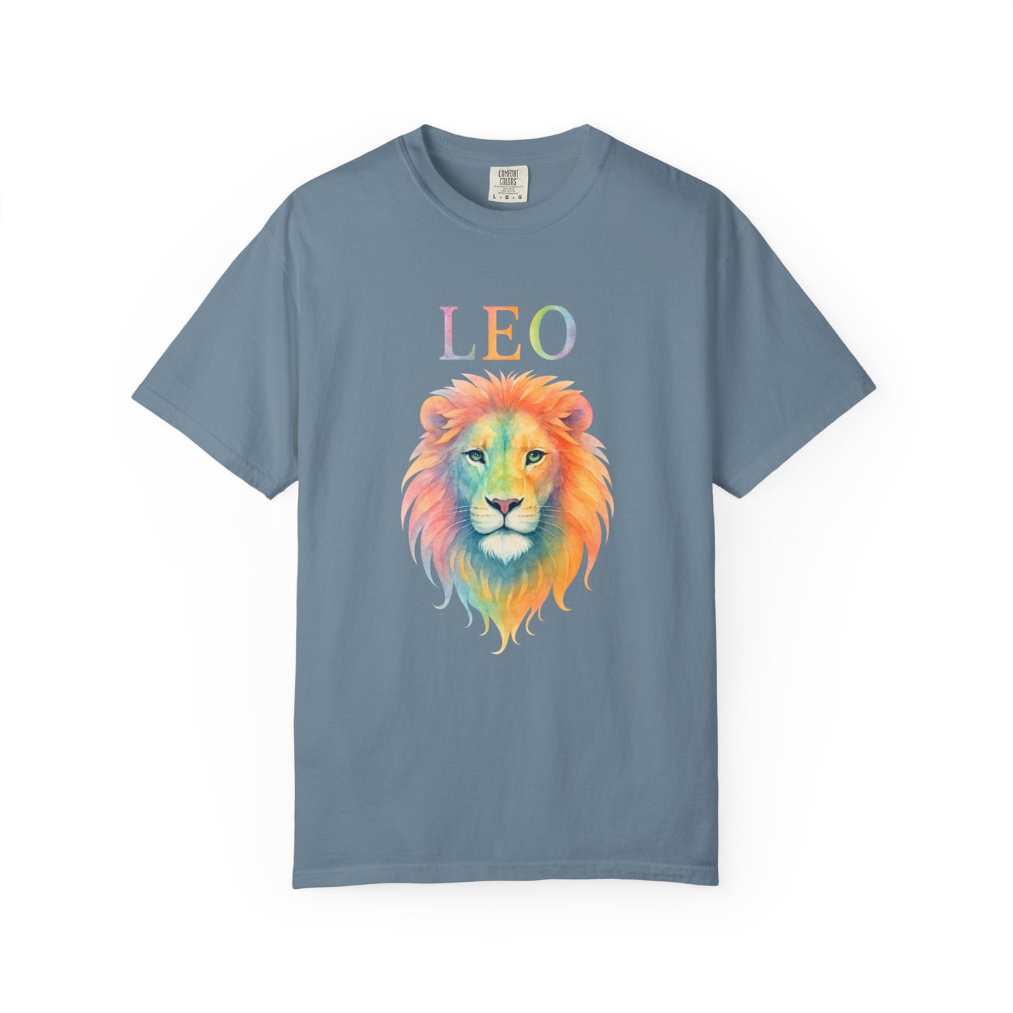 LEO Tee β Colorful Lion Zodiac Shirt