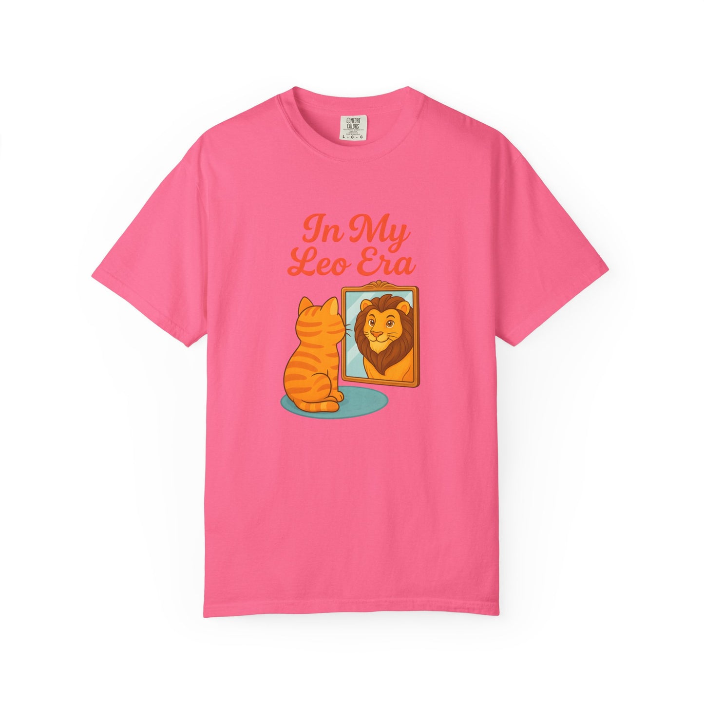 In My Leo Era - Funny Cat and Lion Mirror Tee