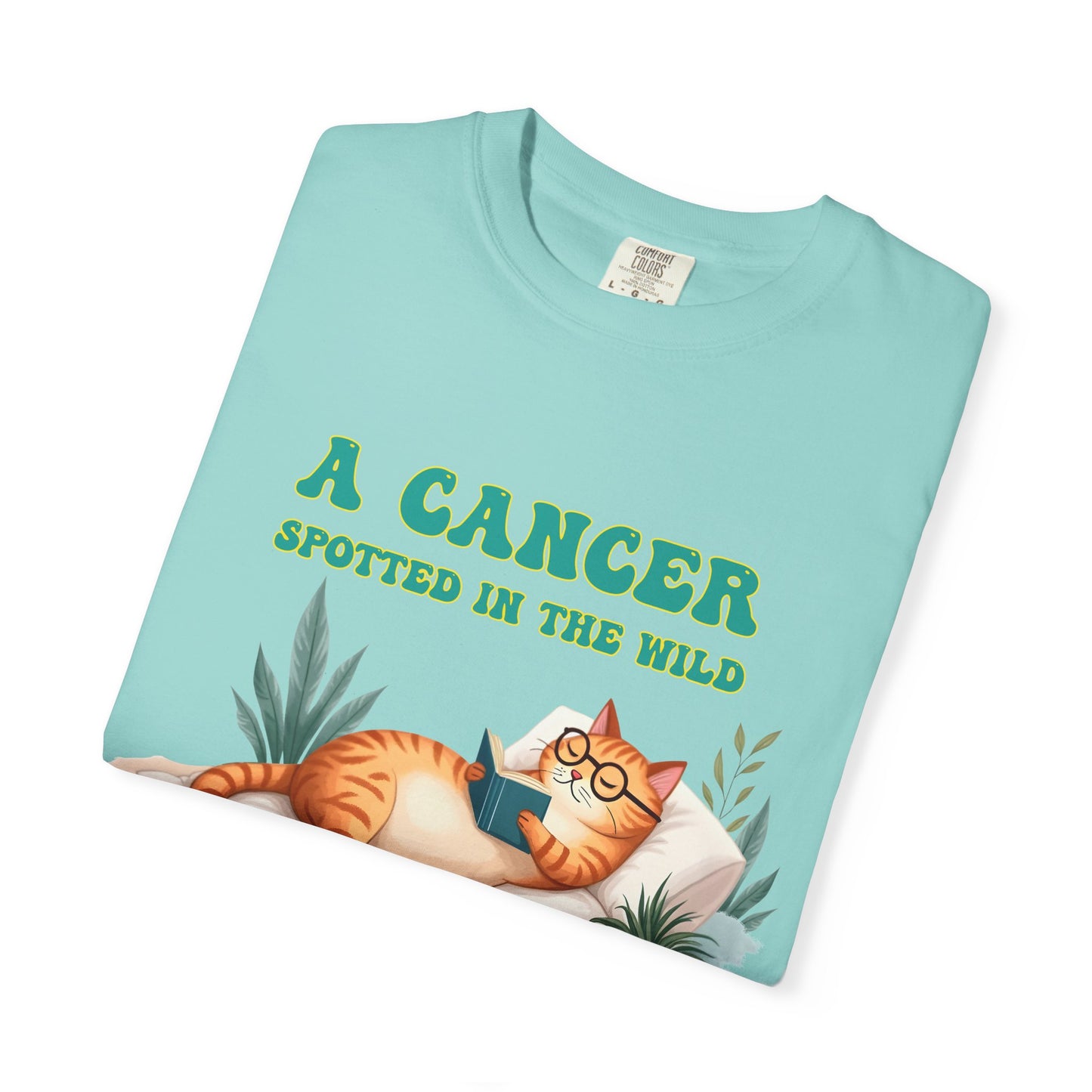 A Cancer Spotted in the Wild – Funny Zodiac Cat Tee