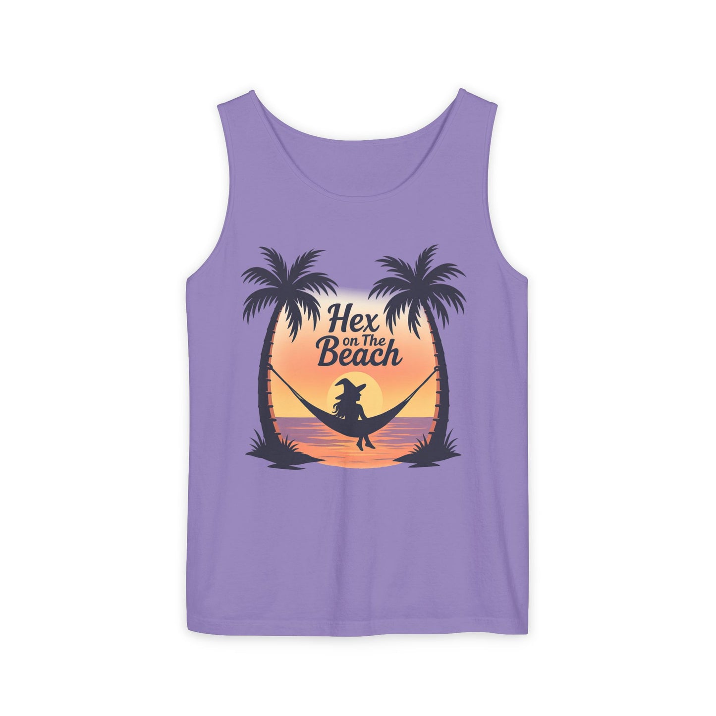 Hex on the Beach Tank – Wicked Retro Witchcore Shirt