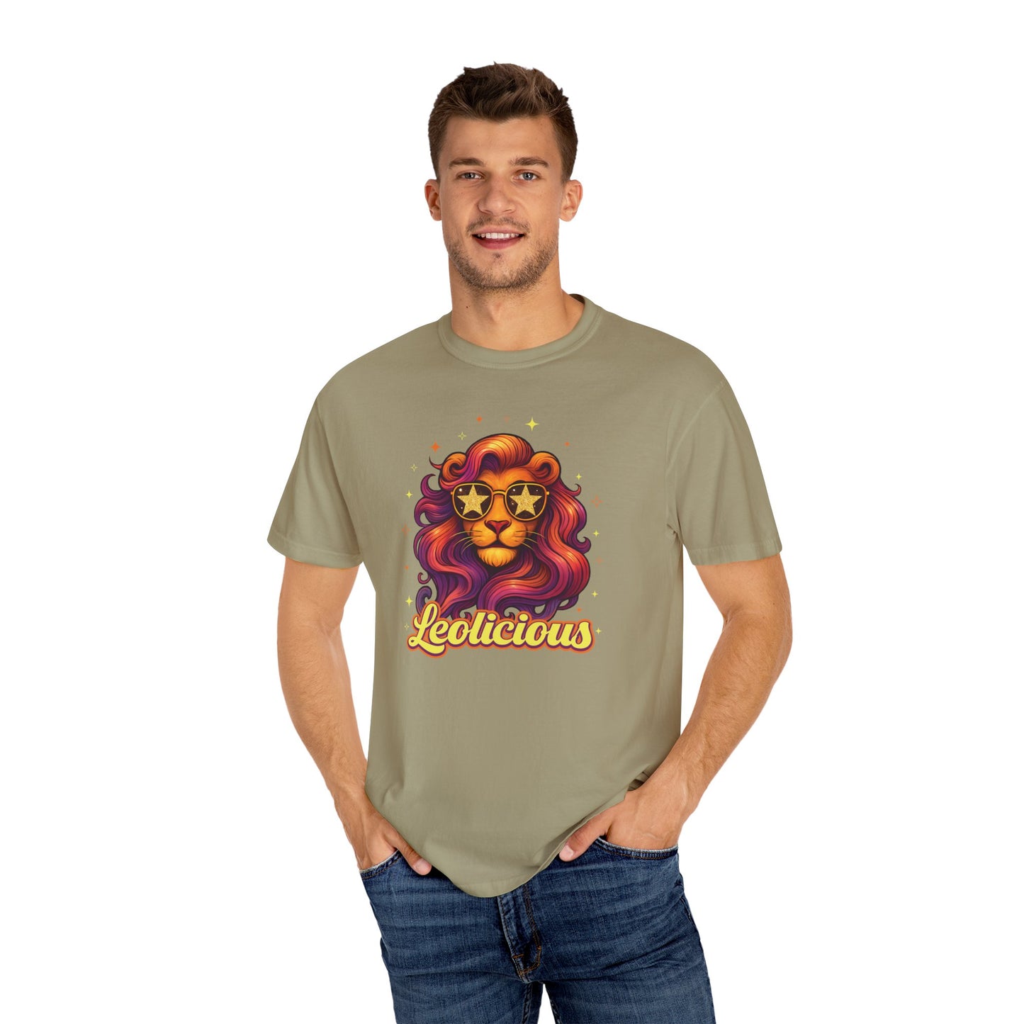 Leolicious Retro Lion Tee – Leo Zodiac Shirt