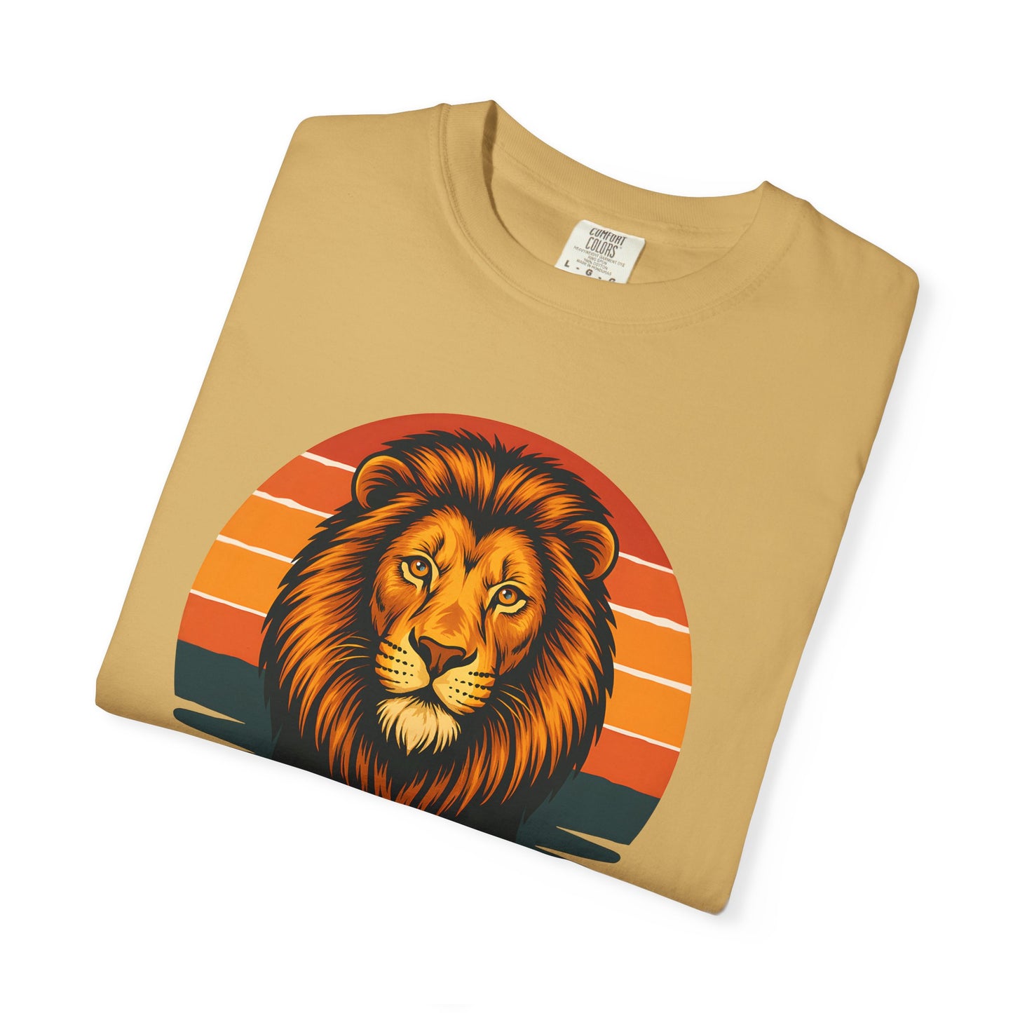 Leo Rules - Retro Rainbow Power Tee