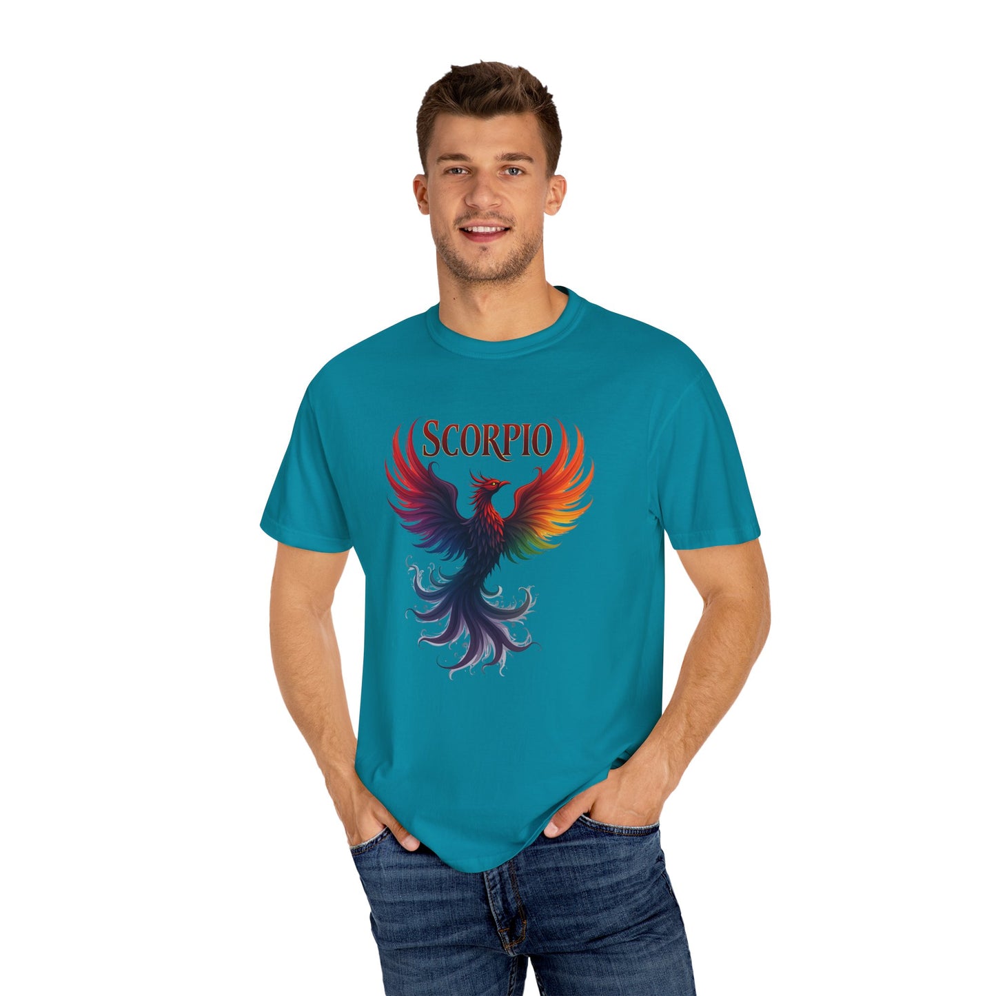 Scorpio Phoenix Tee β Multicolor Zodiac Shirt