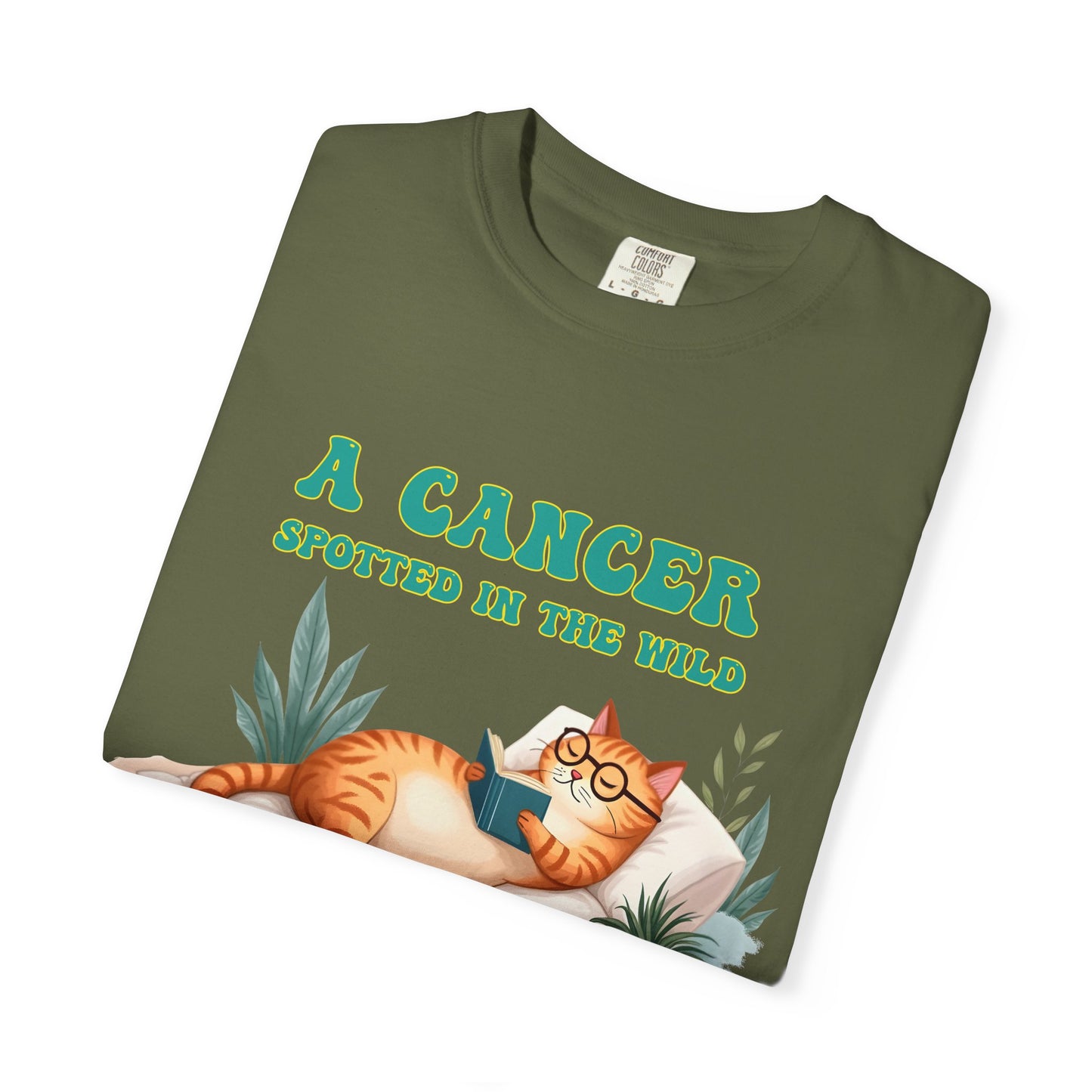 A Cancer Spotted in the Wild – Funny Zodiac Cat Tee