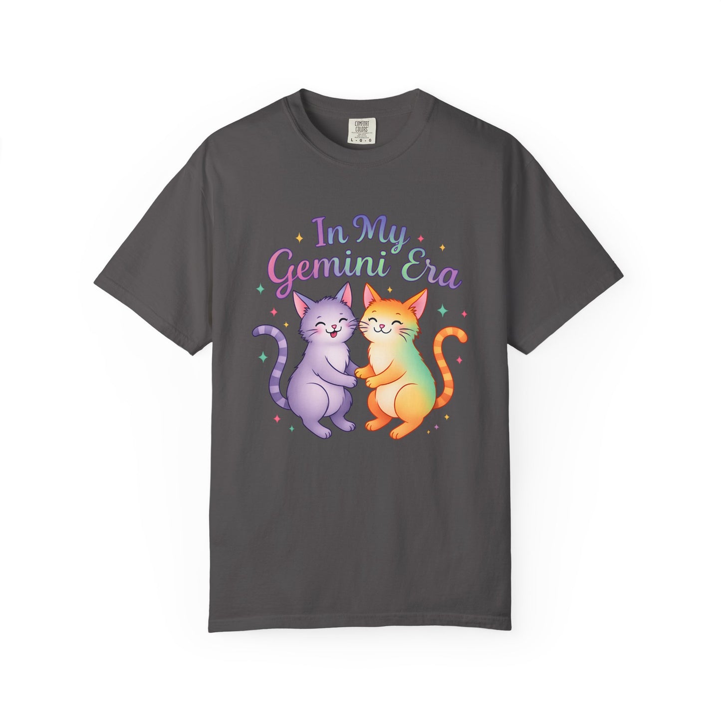 In My Gemini Era Tee – Colorful Cute Zodiac Shirt
